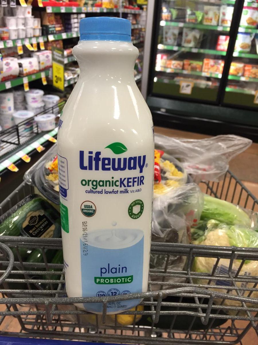 Organic plain kefir